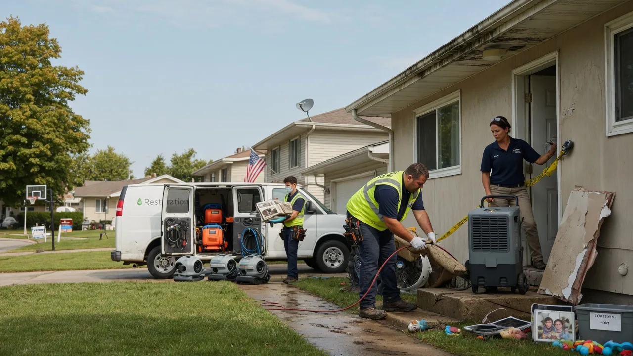 Water Damage Restoration in Tipton, KS near me